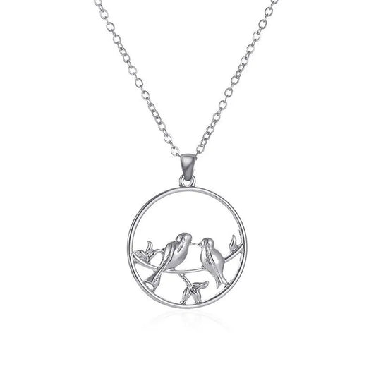 Doven my lovin silver short necklace