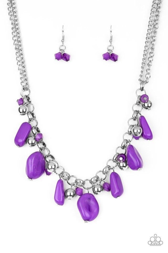 Grand Canyon Grotto purple - short Necklace papa