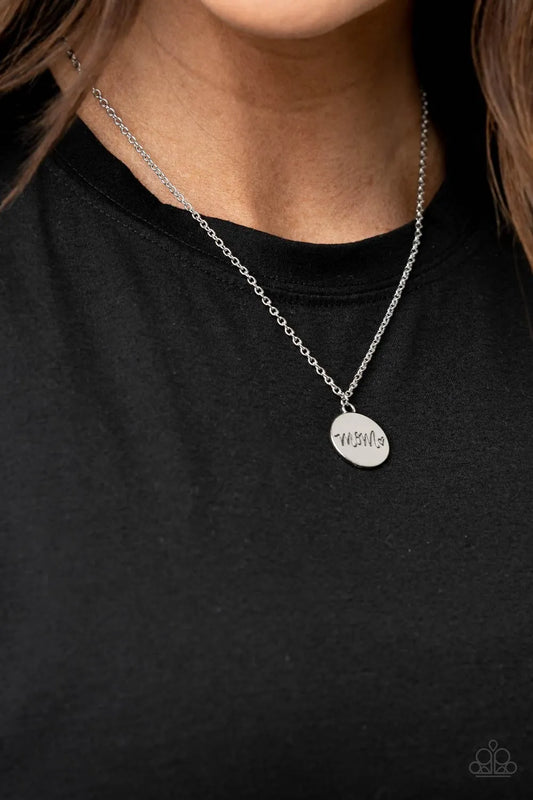 The Cool Mom - Silver necklace  short papa