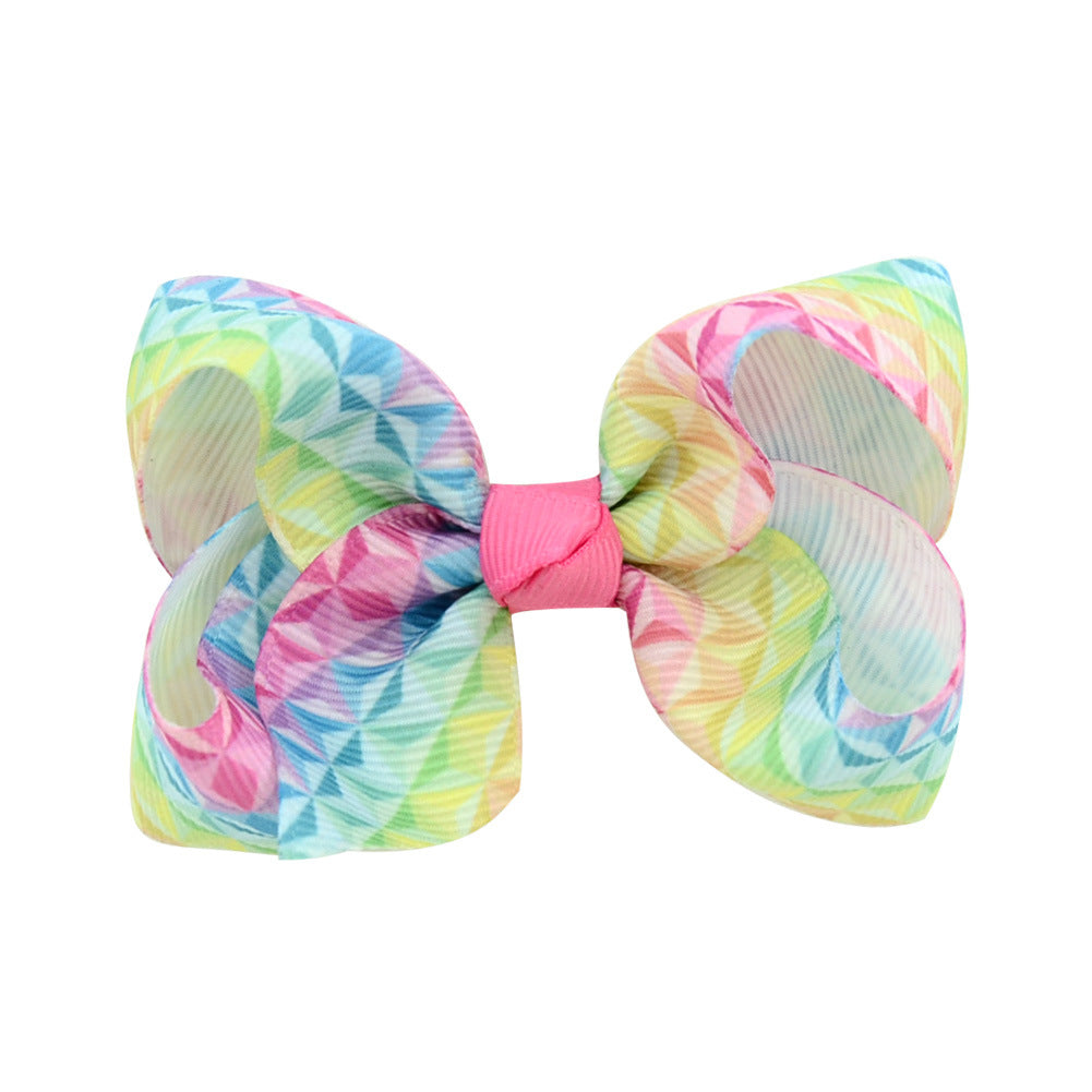 Circle butterfly clip hair band 5547