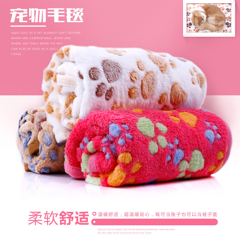 Puppy mini pink home blankets