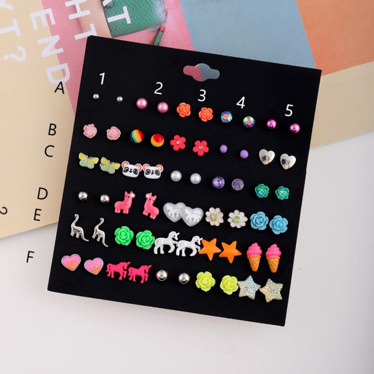 kids stud earrings 4730