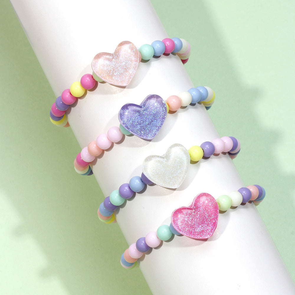 Heart multiple bracelets 4694