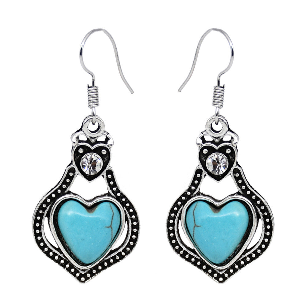 Stone heart blue set 7839