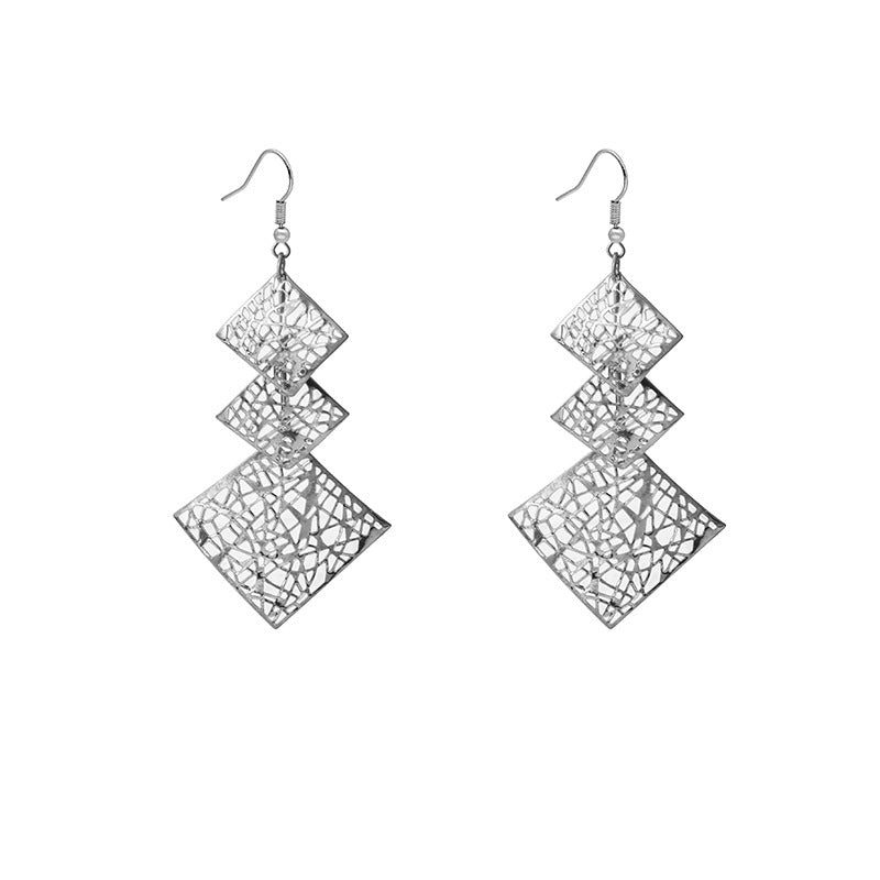 Greece silver earrings 4674