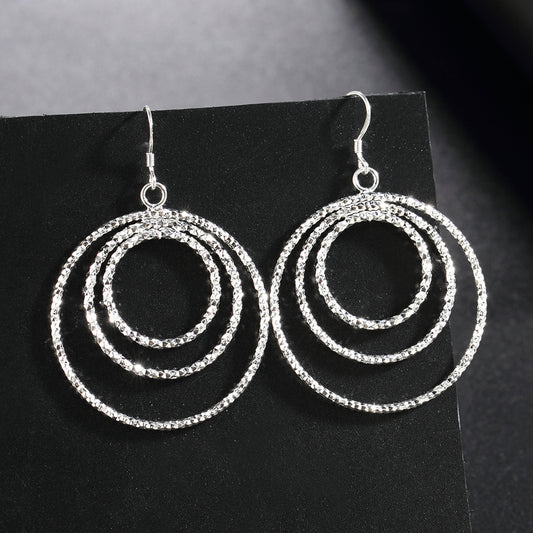 Muse silver earrings