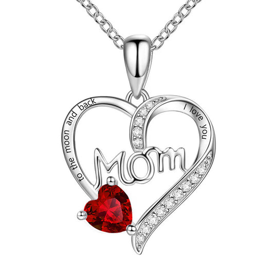 Mom july short necklace