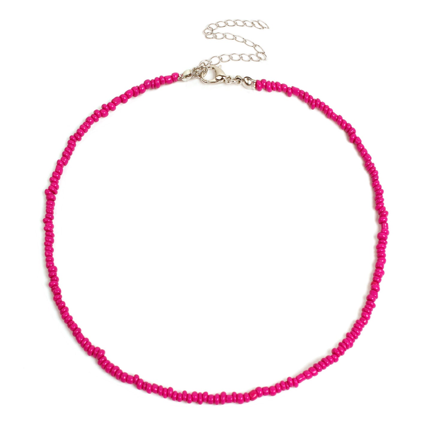 Seed beaded diy charm choker necklaces 7953