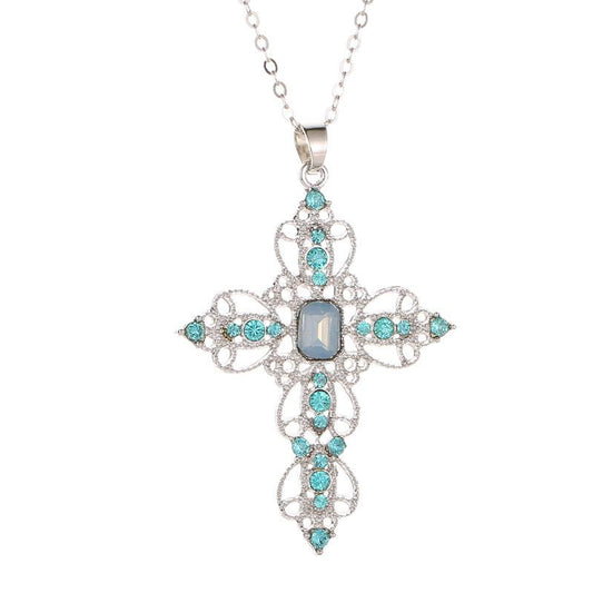 opal full of faith short necklace 4713