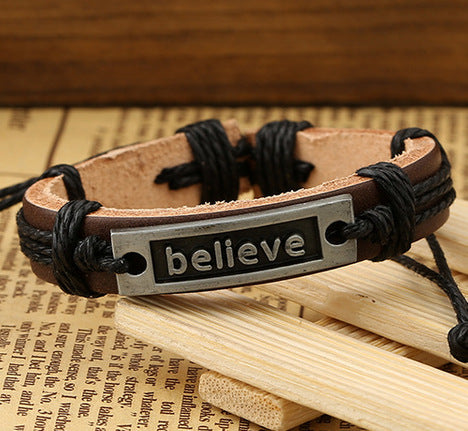 Believe wrap bracelet urban 6305