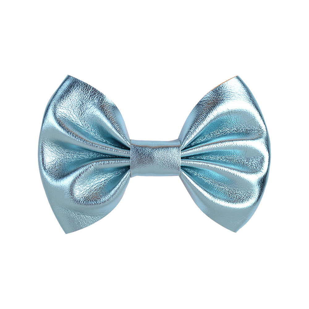 Silk satin bows hair clip 9072