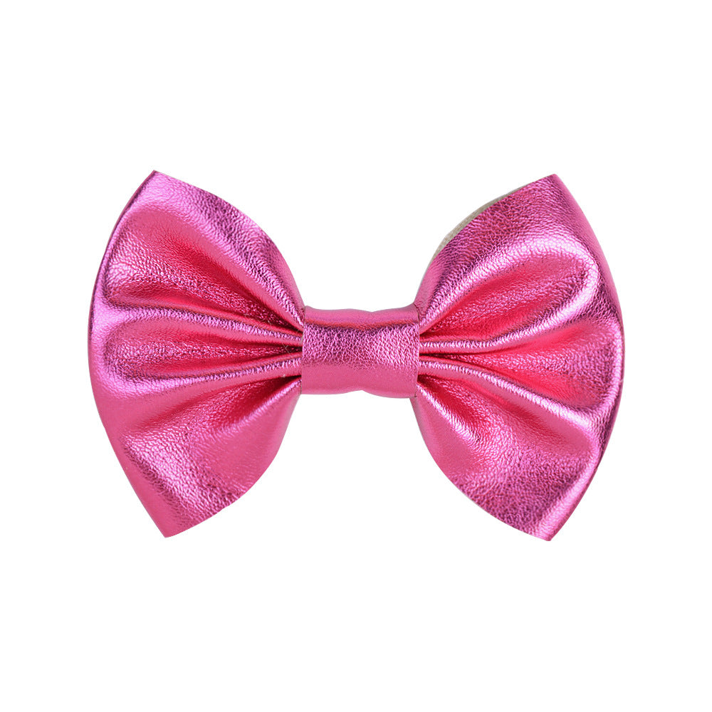 Silk satin bows hair clip 9072