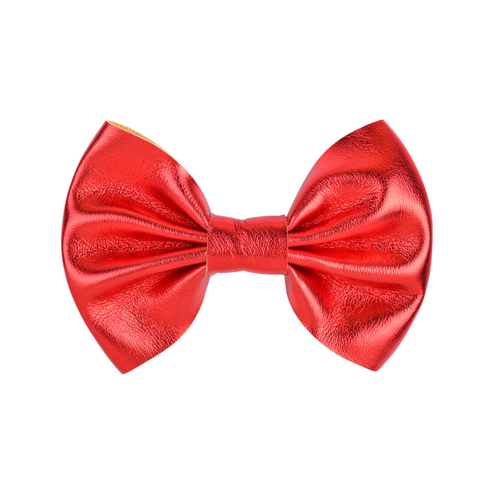Silk satin bows hair clip 9072