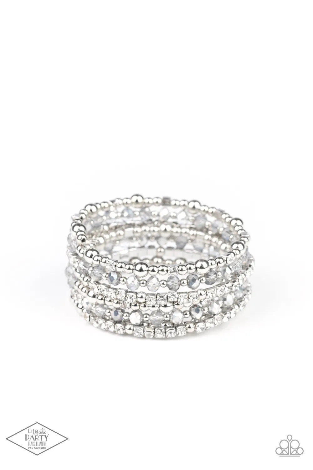 ICE Knowing You - Silver coil bracelet