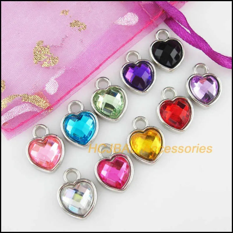 Heart a charm earrings