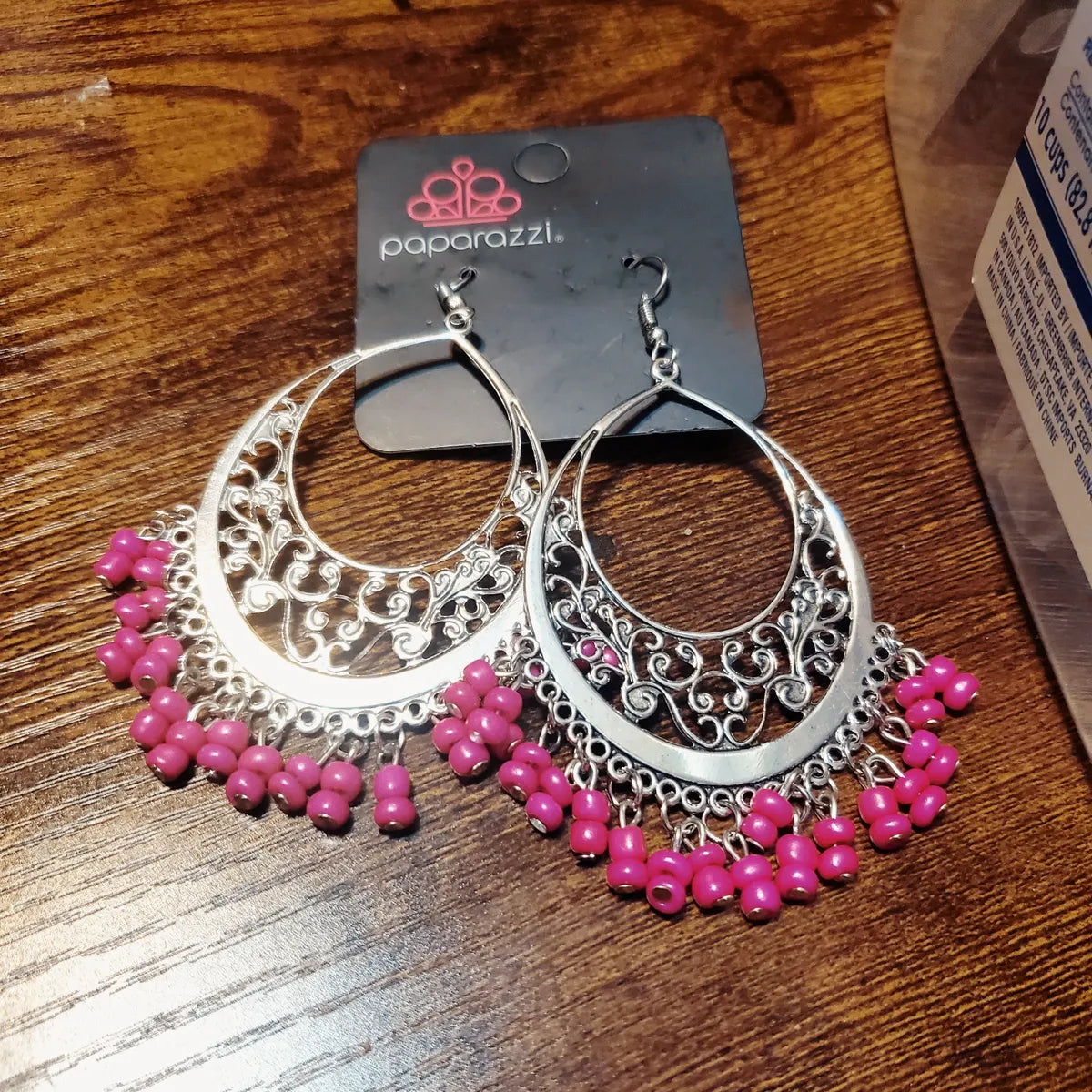 Booshy pink earrings