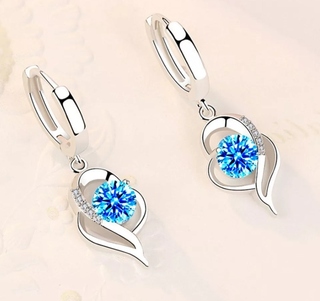 Drizzle rhinestone earrings