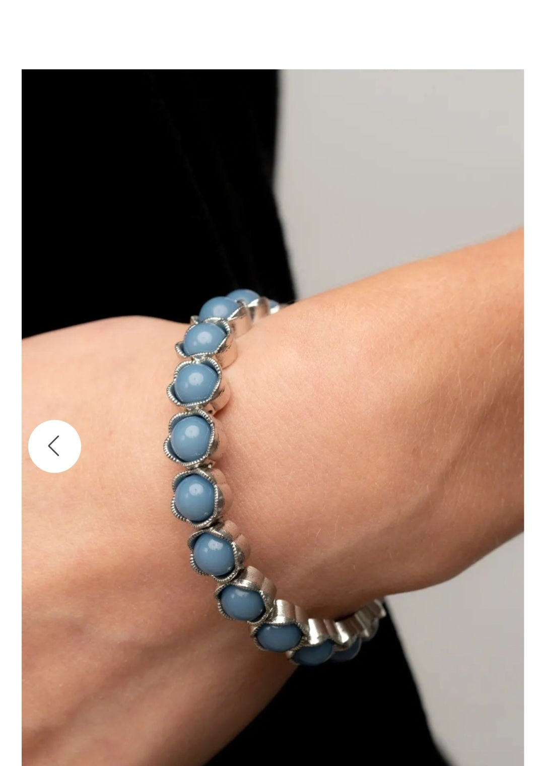 Lets be buds blue bracelet papa