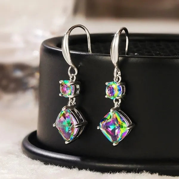 oil tier earrings