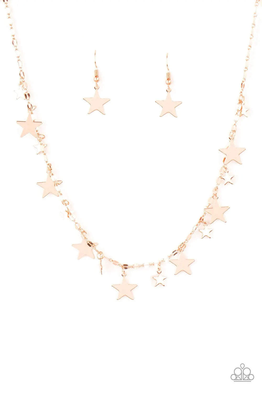 Starry Shindig - Copper short necklace