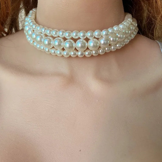 Queen Sheba short choker necklace 6290