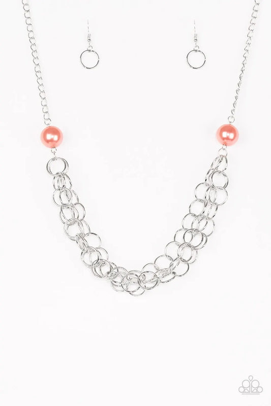 daring diva coral necklace short papa