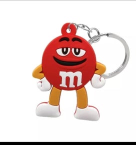 m and m keychain