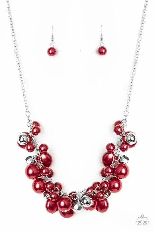 Battle of the Bombshells - Red. short necklace papa