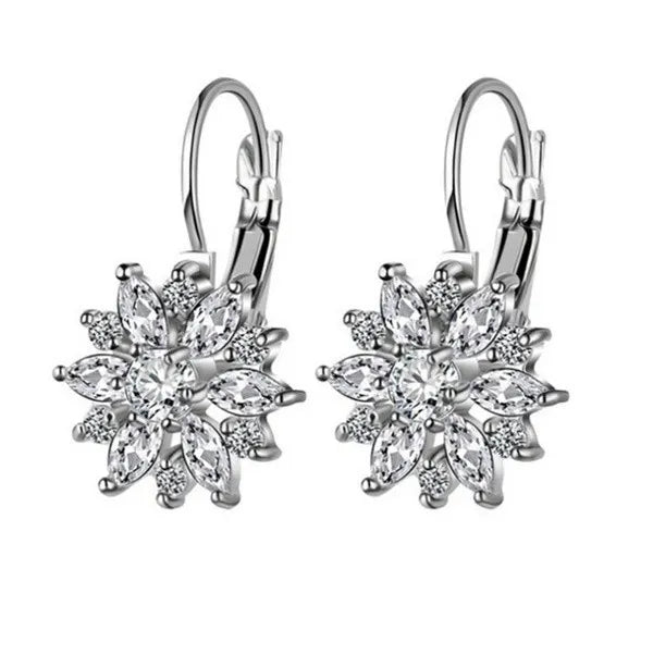 Chrysanthemum multicable earrings 1245