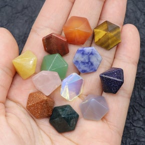 Agate Crystal natural stress stones