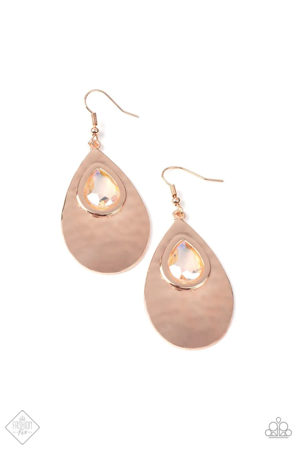 Tranquil Trove - Rose Gold earrings