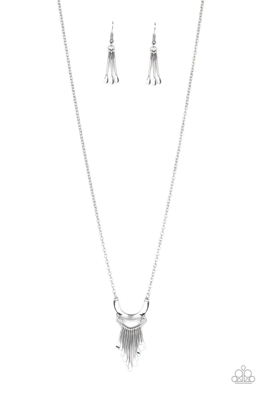 Trendsetting Trinket - Silver necklace long papa