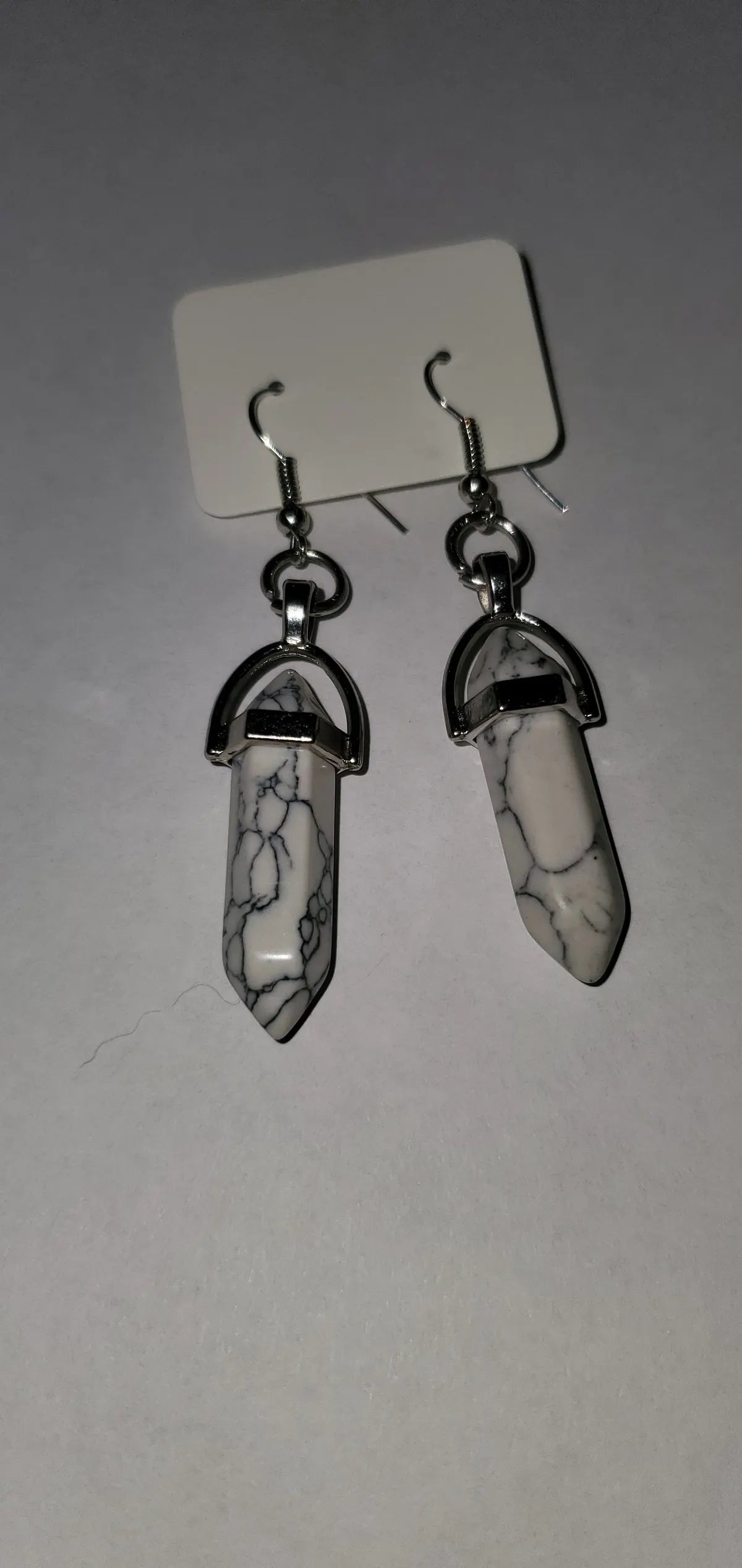 Healing crystal earrings