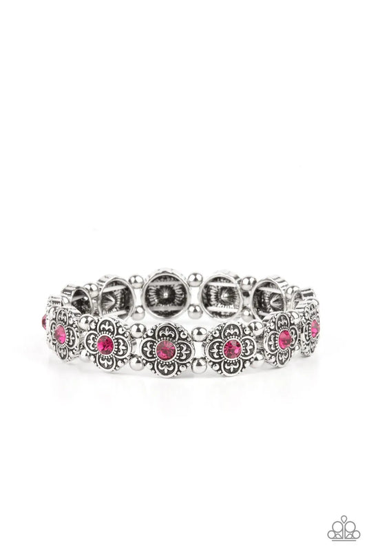 Trés Magnifique - Pink stretchy bracelet