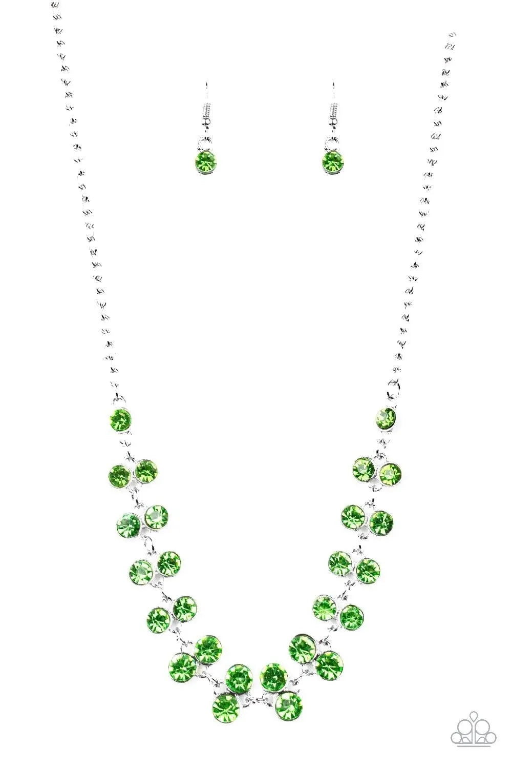 Super Starstruck Green short necklace