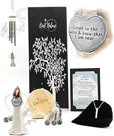 Guardian Angel sympathy wind chimes home