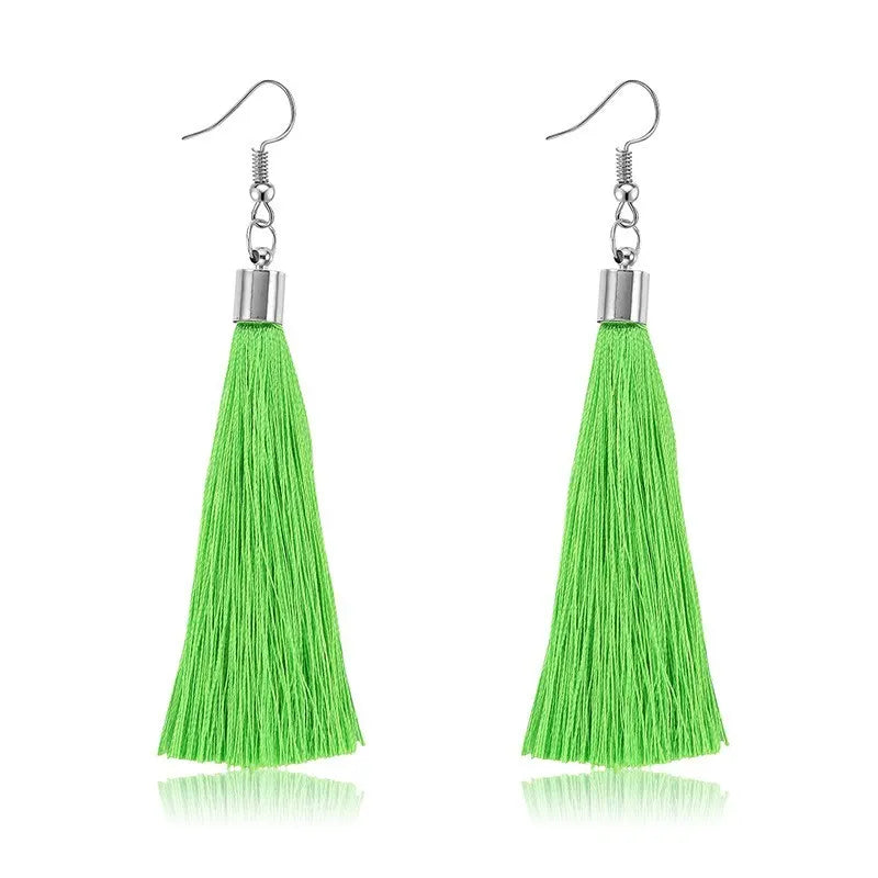 Hello green earrings 9538