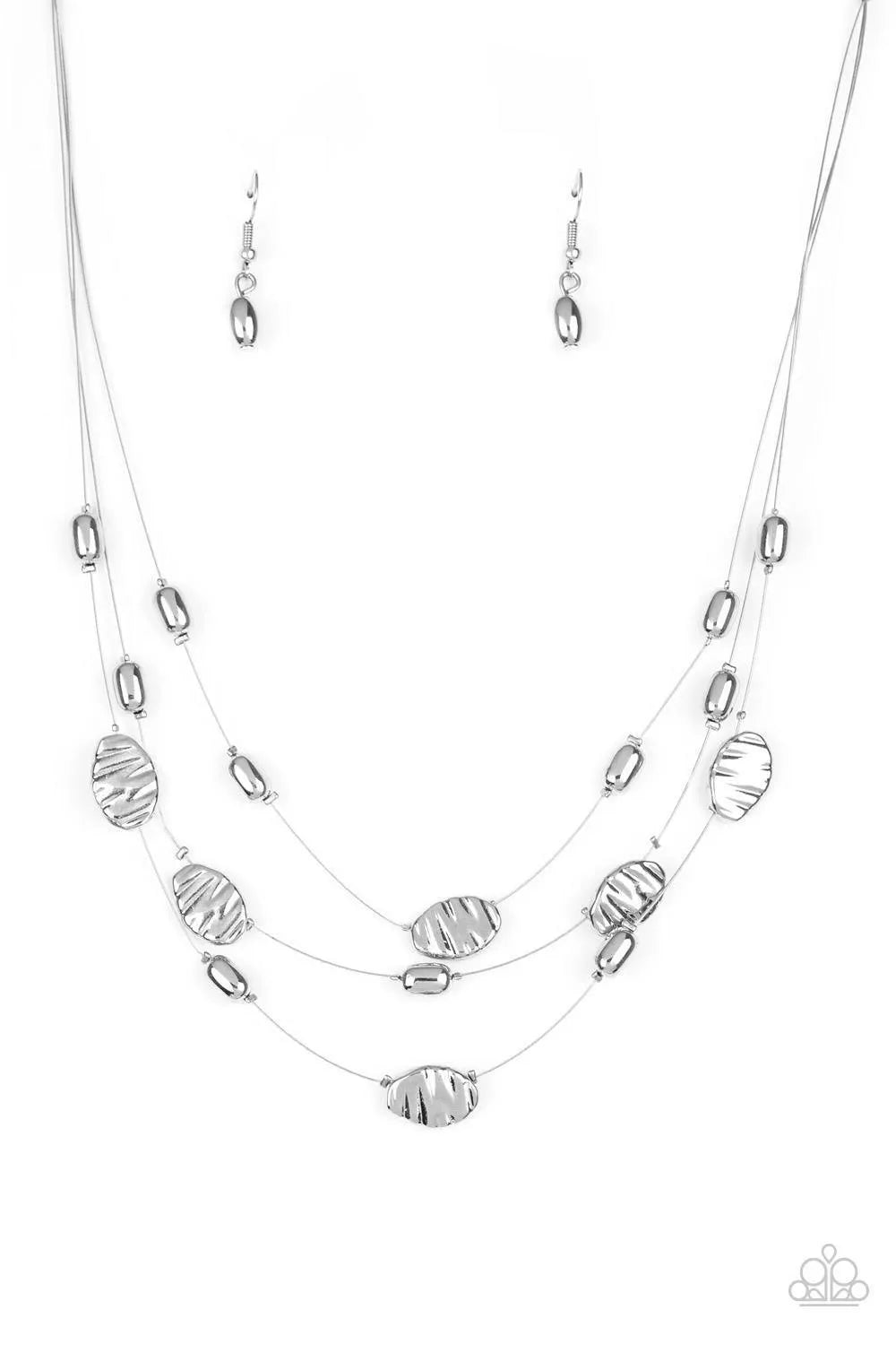 Top ZEN - Silver necklace  short papa